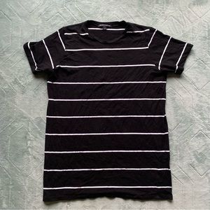 Brandy Melville Black and White Striped Dress